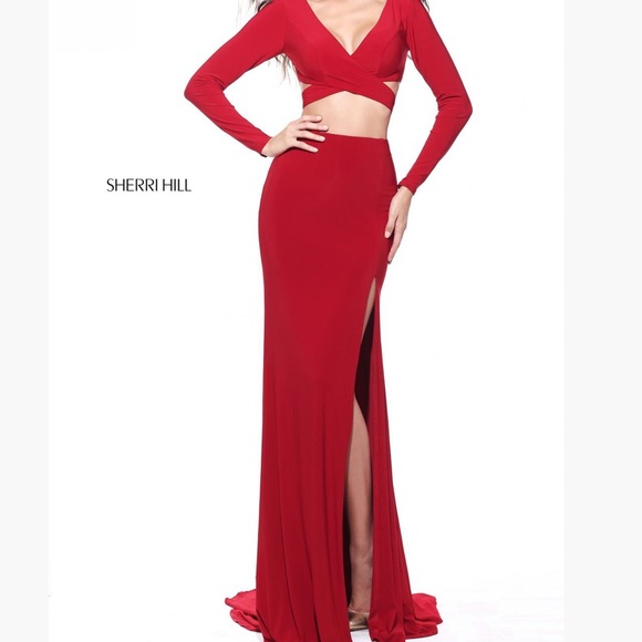 Sherri Hill Dresses & Skirts - Beautiful Red Sherri Hill Prom / Formal Dress